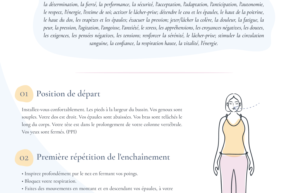05 – Pompage des épaules – Détendre les épaules