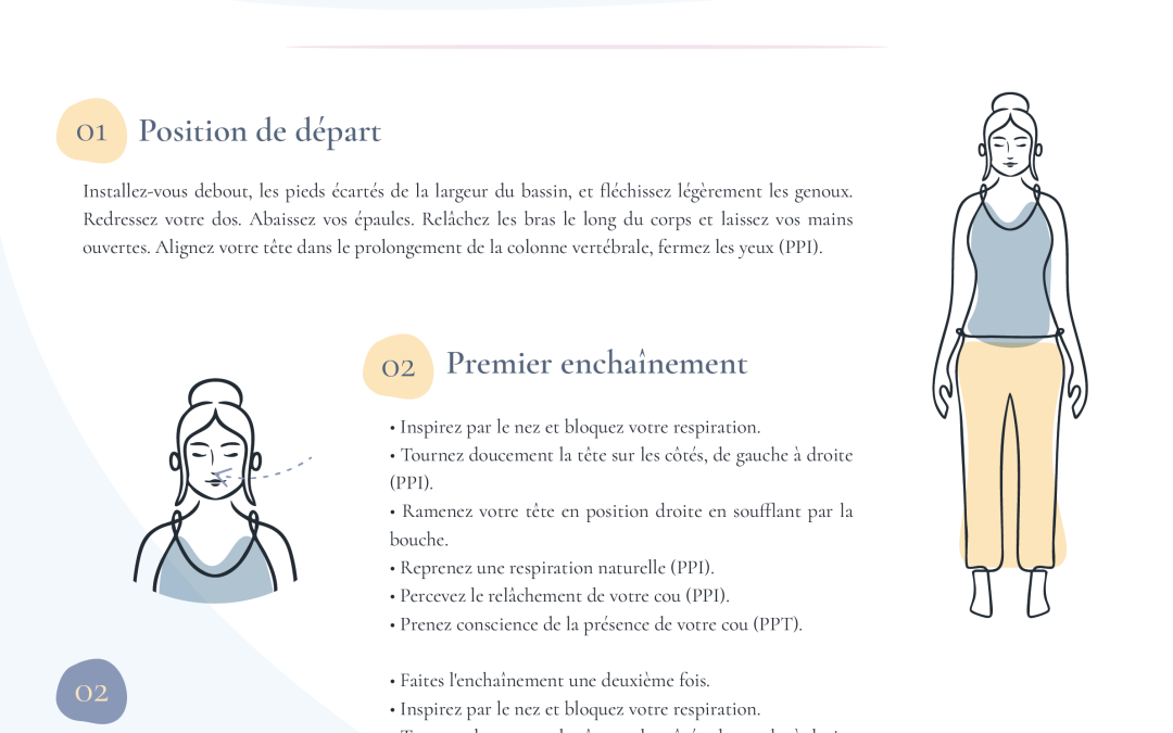 13 – Exercice du cou – chasser les tensions de la nuque – libérer la parole