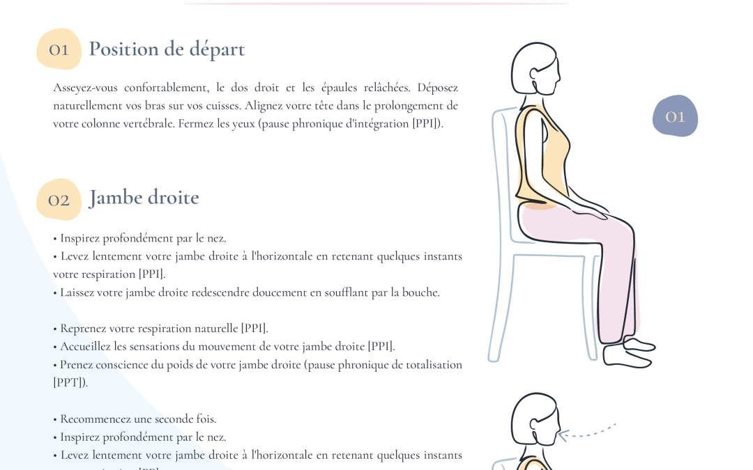 34 – Exercice n°4 des jambes – Sentir la solidité des jambes