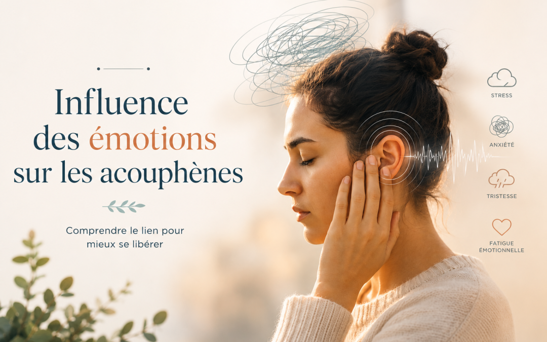 Acouphènes : Influence des émotions, comment la sophrologie peut vous aider.